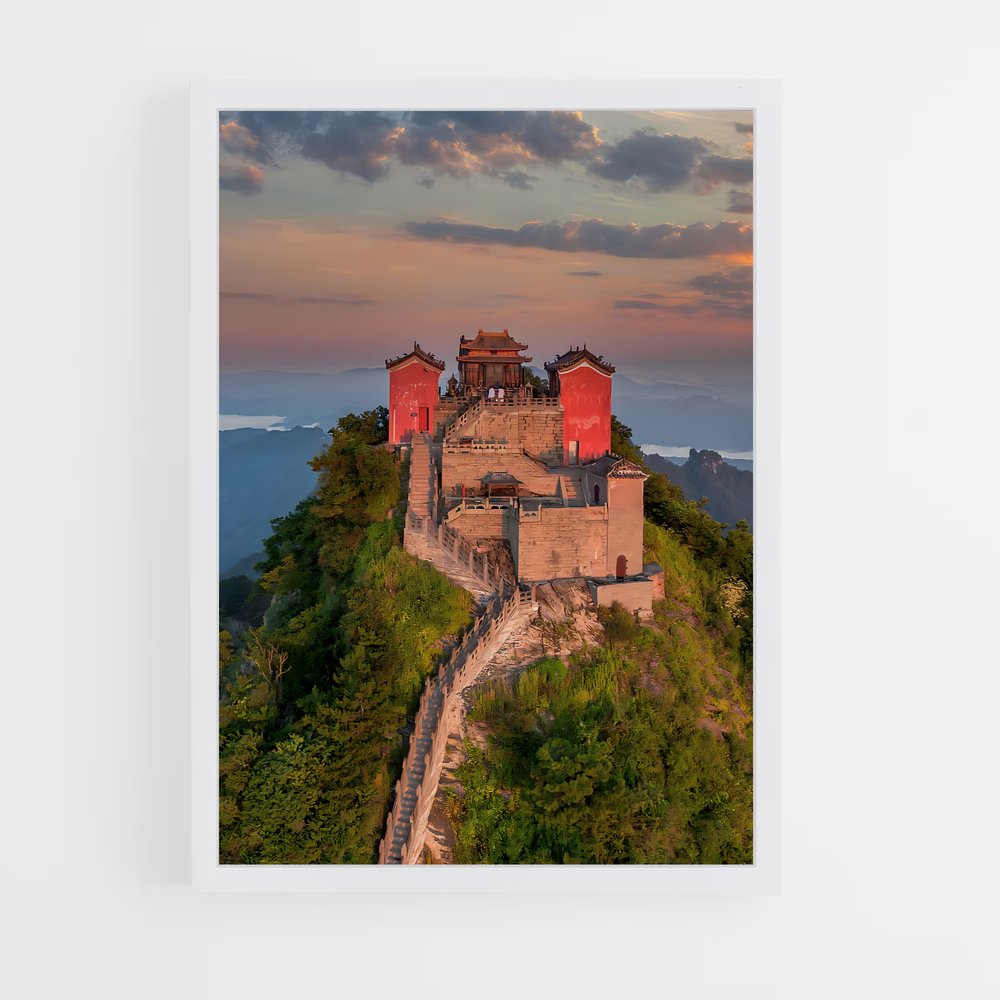 Poster Wudang mountain – affiche Kung Fu (vue 3)